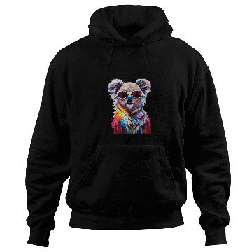 Discover Cooler Koala With Sunglasses Hoodies
