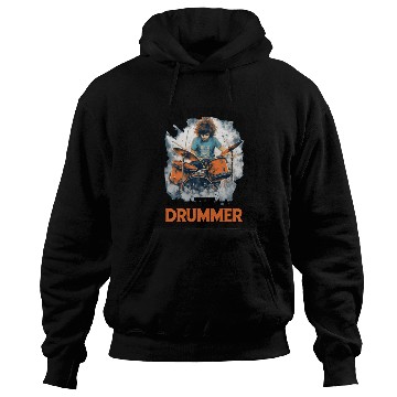 Discover I'm Here For The Drummer 10 Hoodies