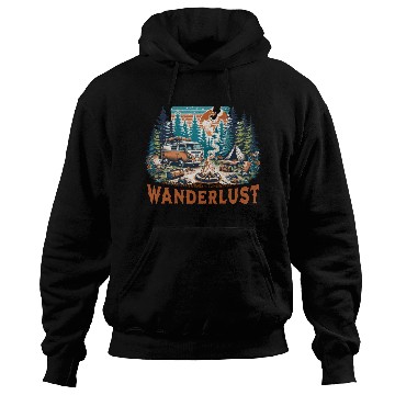 Discover 'Wanderlust' Nature Adventure GD Hoodies