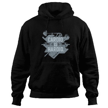 Discover Fitness gym Hoodies! with funny cardio pun