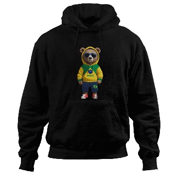 Discover Cool Brazil Bear: The Ultimate Soccer Fan Hoodies