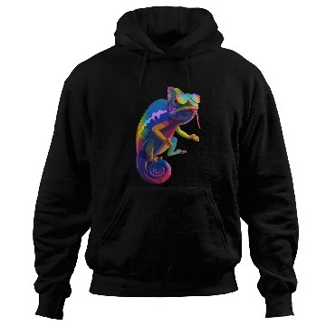 Discover Psychedelic Chameleon Vibes Hoodies