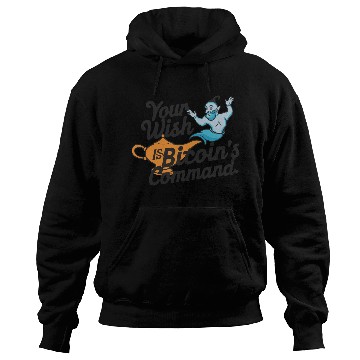 Discover Bitcoin Genie - Your Wish is Bitcoin's Command Hoodies