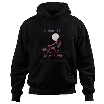 Discover Neon Werewolf Hoodies