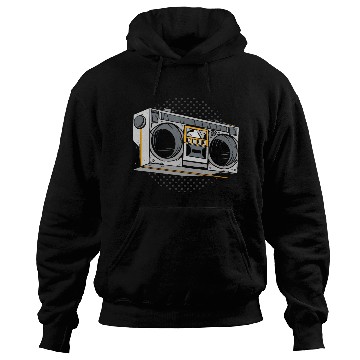 Discover Retro Vintage 80s radio design Hoodies