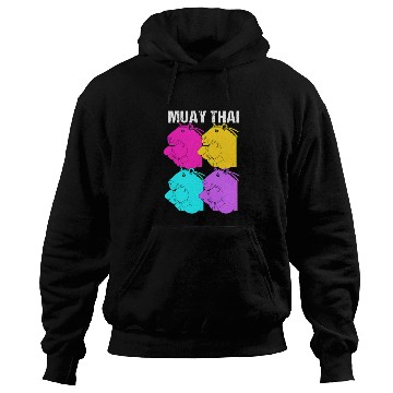 Discover MMA Kickboxing Retro 80s Capybara Doing Muay Thai Hoodies