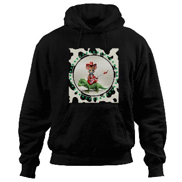Discover Mouse on Lizard Playing Guitar Hoodies