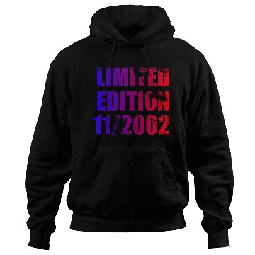 Discover 22nd birthday Limited Edition 11/2002 Hoodies