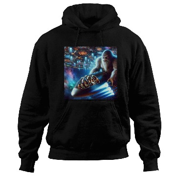 Discover Sasquatch in Spaceship Hoodies