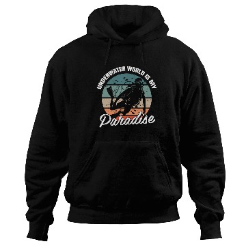 Discover Underwater World Is My Paradise Hoodies