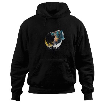 Discover Fullmoon Wolf Hoodies