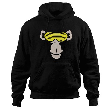 Discover Funky Sunglasses Gorilla Cool Party Monkey Funny Hoodies