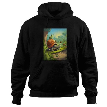 Discover a CARTOON IMAGE OF A TERRIFIED Hoodies