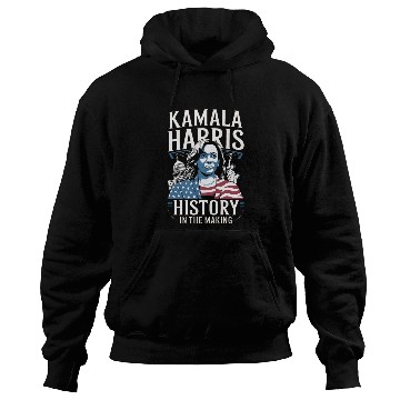 Discover Kamala Harris History in the Making Hoodies