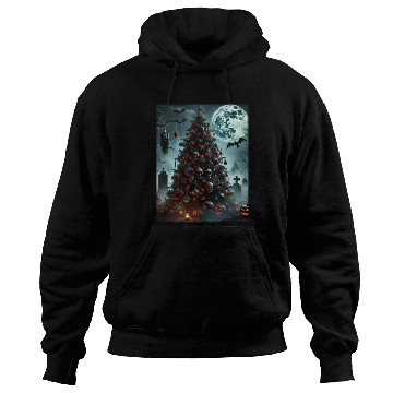 Discover Halloween tree Hoodies