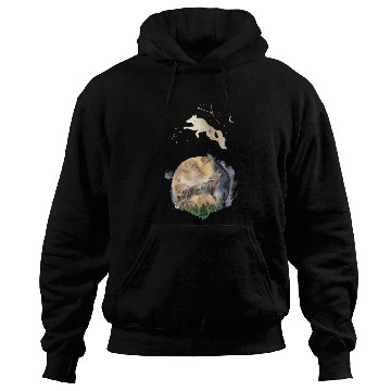 Discover Wolf Moon Magic Hoodies