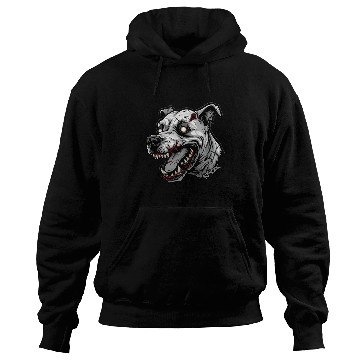 Discover White Zombie Dog Head Hoodies