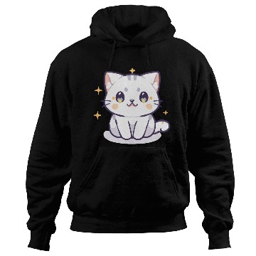 Discover Meow Series: Starry Eyes Hoodies