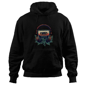 Discover Retro Beats: Old School Cassette Hoodies"