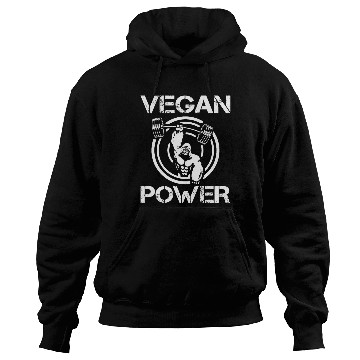 Discover Monkey Chimpanzee Vegan Power Gorilla Hoodies
