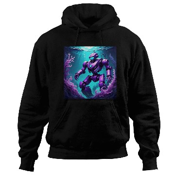 Discover underwater military robot Hoodies