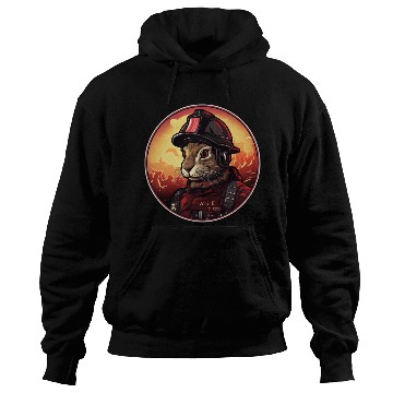 Discover Rabbit Firefighter Hoodies