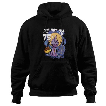Discover 76th Birthday Bash - 75 + Zombie Finger for Hoodies