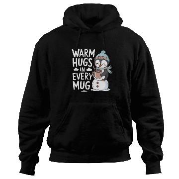 Discover Warm Hugs in Every Mug Cozy Penguin Winter Magic Hoodies