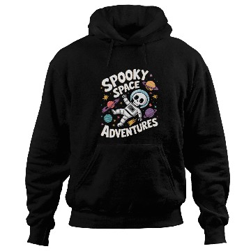 Discover Spooky Space Adventures with Astronaut Skull Hoodies