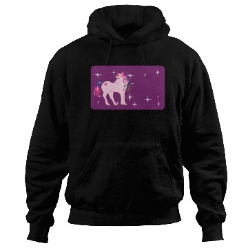 Discover Fantasy unicorn - purple - design for girls Hoodies