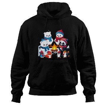 Discover Winter Wonderland Critters Hoodies