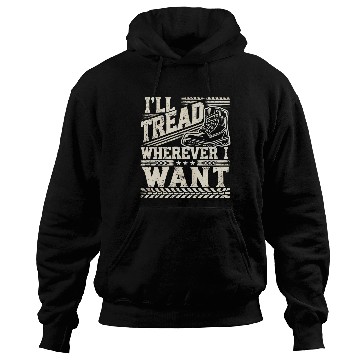 Discover Bold Hiking Boot Tread Design for Adventure Seeker Hoodies
