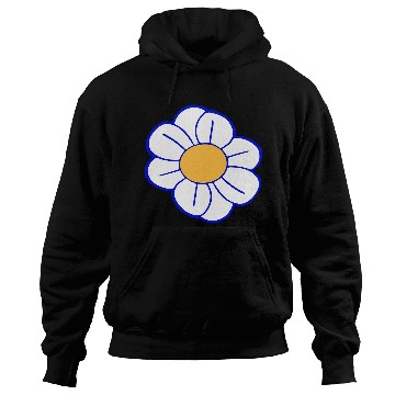 Discover Beautiful White Daisies Flowers Spring Summer Fun Hoodies