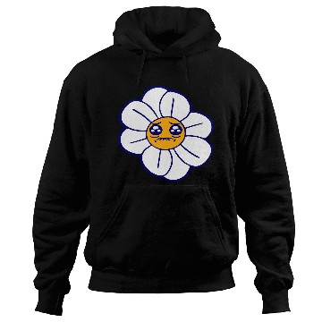 Discover Sweet Flower Sad Face Weeping Spring Summer Crying Hoodies