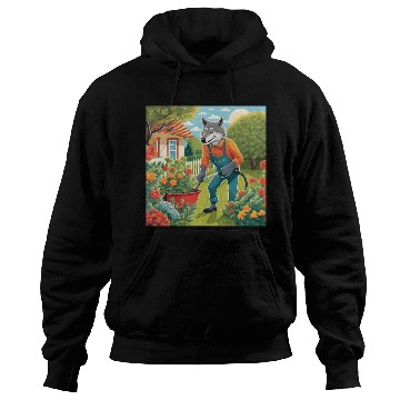 Discover The Lone Wolf Tends His Garden Hoodies