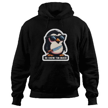 Discover Cool penguin wearing sunglasses Hoodies