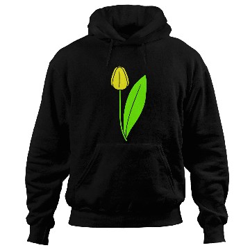 Discover Yellow Tulip Beautiful Flower Pretty Spring Summer Hoodies
