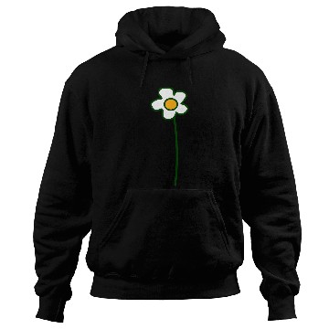 Discover White Daisies Flower Spring Summer Flowers Nature Hoodies