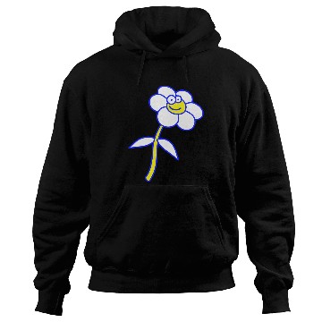 Discover Sweet Flower Spring Summer Nature Funny Face Fun Hoodies