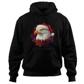 Discover Christmas eagle Hoodies