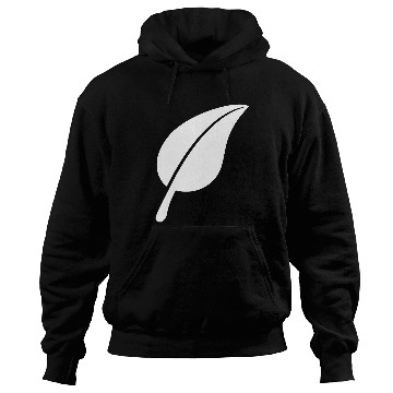 Discover White Beautiful Leaf Eco Spring Summer Cool Nature Hoodies