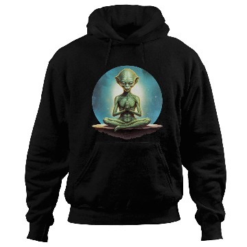 Discover Yoga Aliens Hoodies
