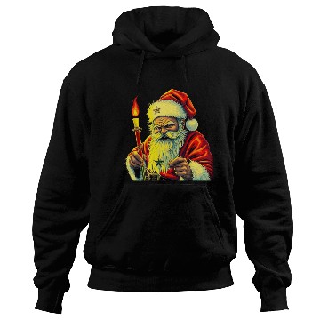 Discover Gothic Mystic Santa Art Hoodies