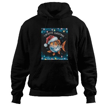 Discover Fintastic Christmas Fish xmas holiday christmass Hoodies