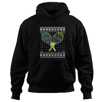 Discover Tennis Player Ugly Christmas Hoodies