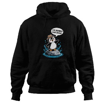 Discover Stay Grounded Float Around Mindfulness Penguin Hoodies