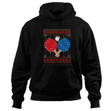 Discover Table Tennis Player Christmas Hoodies