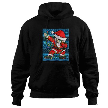 Discover Dabbing Santa Christmas Lights Hoodies