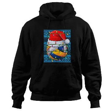 Discover Volleyball Christmas Lights Hoodies