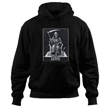Discover Tarot card death skeleton Magic Hoodies